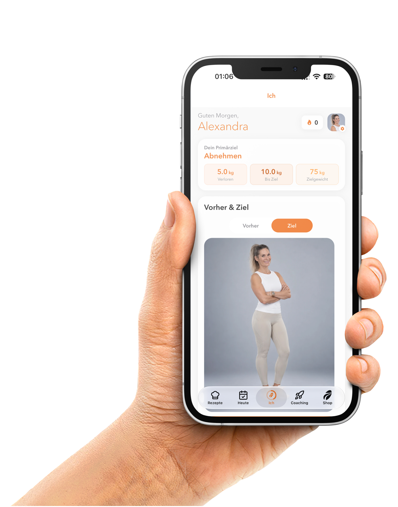 myline App auf dem Smartphone